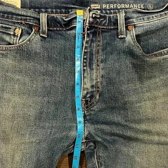 [36*32]Vintage Levi’s 511 Performance Men Straight  Leg Jeans - Picture 5 of 11